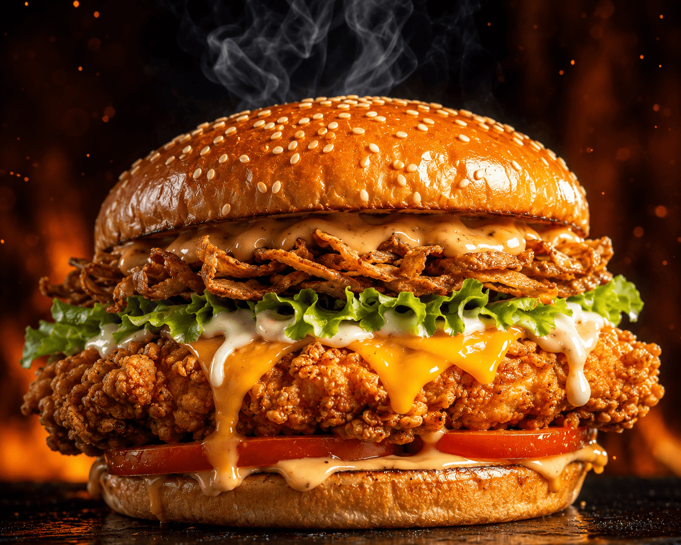 Crispy Smoke Burger