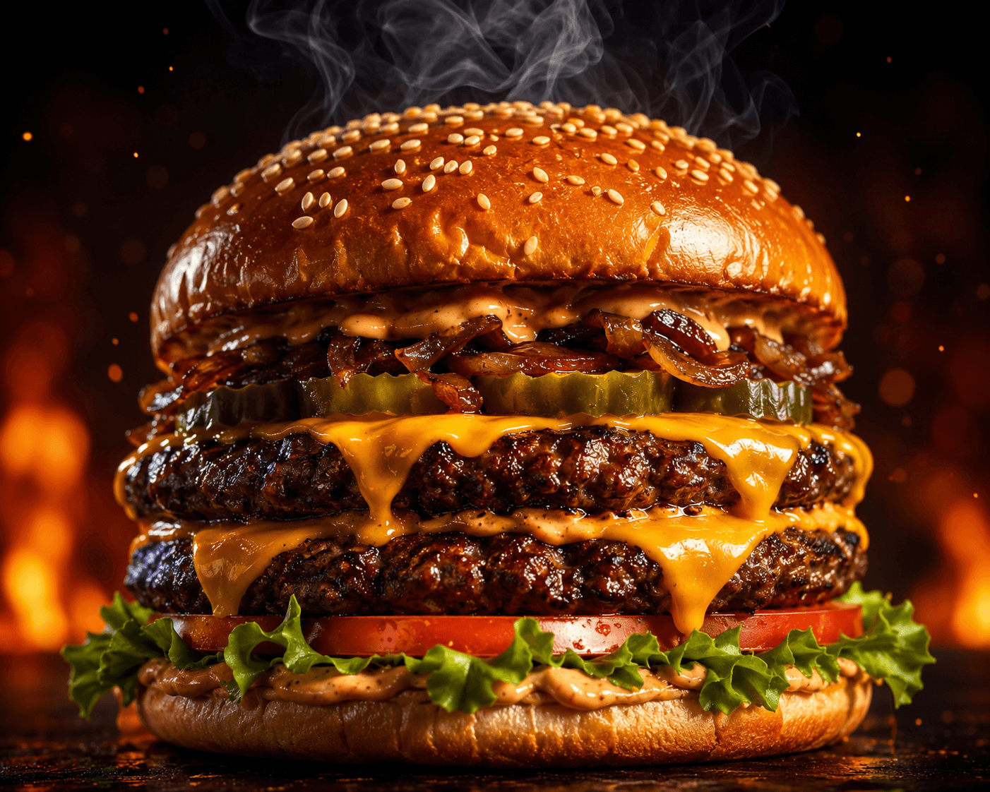 Steam Double Patty